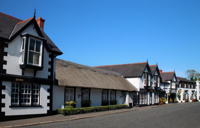 老旅館外部景觀